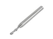 Unique Bargains Straight Shank 2 Flutes End Mill Milling Cutter 3mm x 6mm x 12mm x 60mm