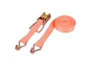 Lorry Truck Container Goods Binding Luggage Bundle Rope 12M Long Orange