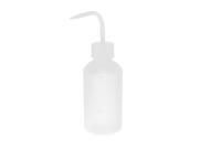 250mL Bent Tip Chemical Liquid Oil Storage Squeeze Bottle Container White