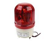 Unique Bargains DC24V 10W Emergency Red Rotating Light Signal Lamp LTE 1101