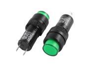 10pcs 9mm Neon Indicator Pilot Signal Light Lamp AC 220V Green