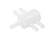 Unique Bargains Aquarium 4 Way Outlet Airline Hose Tube Fliters Connector Jointer