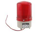 Unique Bargains Industrial Red LED Sound Alarm Indicator Signal Tower Light DC24V 90dB