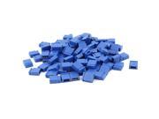 Unique Bargains 100 Pcs Blue Mini 2.54mm Standard Short Circuit Cap Jumper Caps