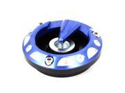 Unique Bargains Blue Modified Screws Front Wheel Screw Nut Drop Resistance Cup for Motorcycle
