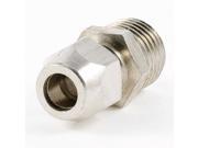 Unique Bargains 6mm x 1 4 PT Male Threaded Metal Adapter Hose Quick Joint Adapter Silver Tone