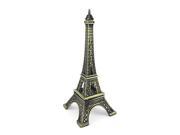 Unique Bargains Bronze Tone Vintage Style Metal Paris Eiffel Tower Model Decor 15cm High