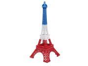Rhinestone Decor Blue White Red Paris Eiffel Tower Statue Model Ornament 10