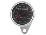 Unique Bargains Universal 0 180km h Motorcycle Tachometer Speedometer Tacho Gauge DC 12V