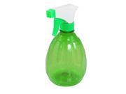 Unique Bargains 500ml Portable Clear Green White Trigger Water Spraying Sprinkler Bottle
