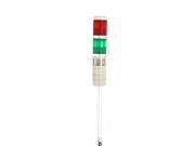 Green Red Industrial Signal Tower Alarm Indicator Warning Light Lamp DC 24V 10W
