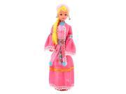 Unique Bargains Chinese Characteristic Russ Nationality Ethnic Minority Girl Doll Souvenir Gift