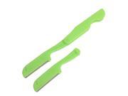 Unique Bargains Women Lady Beauty Tool Foldable Eyebrow Razor Trimmer Green
