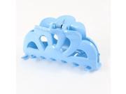 Light Blue Butterfly Style Plastic Women s Claw Hairpin Clip Clamp