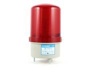 N 1101J Industrial 105 110dB Siren Horn AC 110V Red LED Warning Light Tower Lamp