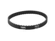 Unique Bargains 102XL 031 51 Teeth 5.08mm Pitch 7.9mm Wide 259.08mm Industrial Timing Belt