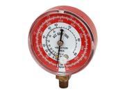 1 8BSP Male Thread 70mm Dial Dia 0 500psi 0 35kg cm2 High Pressure Gauge Red