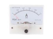 Unique Bargains 85C1 Analog Current Meter Ammeter Gauge Apmeremeter DC 0 1A
