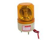 AC 110V Industrial Alarm System Rotating Warning Light Lamp Orange
