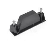 Black Home Wardrobe Cupboard Spare Part Plastic Press Concealed Pull Handle