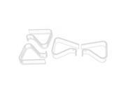 Wedding Party Picnic Clear Table Cover Tablecloth Clips Holder 4 Pcs