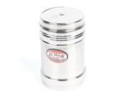 4.1 Height Stainless Steel Spices Case Salt Pepper Shaker Silver Tone