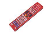 Red Black Plastic Shell Battery Powered TV DVD HDD DVR DVR Remote Control