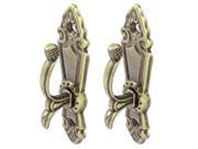 Screw Mount Curtain Tassel Tie Back Tieback Wall Holdback Hooks Bronze Tone 2PCS