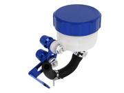 Unique Bargains Motorcycle Motorbike Remoulded Front Pump Brake Reservoir Oil Cup Blue