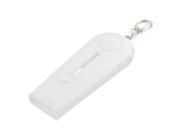 Mini Plastic Handle Keychain Beer Wine Bottle Opener White