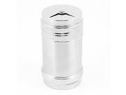 3.8 High Stainless Steel Spices Case Salt Pepper Shaker Silver Tone