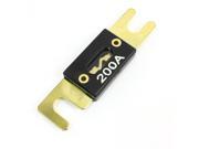 Gold Tone Metal Sheet 200Amp Rated ANL Fuse for Auto Car Vehicle