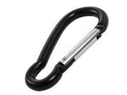 Unique Bargains Outdoor Camping Aluminum Carabiner Hook Keyring Chain