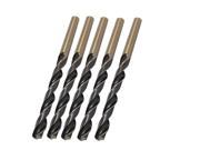 Unique Bargains Metal Marble Drilling High Speed Steel 5.8mm Dia Spiral Drill Bits 10pcs