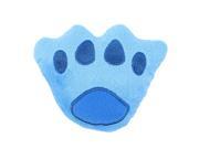 Unique Bargains Baby Blue Bear Paw Design Pronounceable Pet Dog Puppy Squeeze Chew Toy