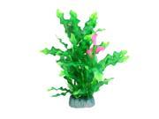 Unique Bargains 12 Height Green Plastic Emulation Underwater Plants Ornament for Aquarium