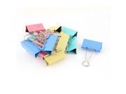 Unique Bargains School Office Stationery Metal Bookbinding Clamp Binder Paper Clips 51mm 12pcs