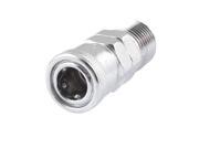 Unique Bargains Straight 1 4 PT Male Thread Air Pneumatic Quick Fittings Coupler Connector