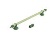 Unique Bargains Green 10 Inch 25.4cm Long Aquarium Bubbles Wall Tube Airstone w 3 Suction Cup