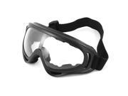 Unique Bargains Outdoor Winter Snowboard Racing Motorbike Ski Sports Goggles Glasses Black