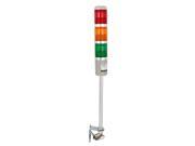 DC 24V Industrial Red Green Yellow Lamp 4 Wires Warning Signal Light Replacement