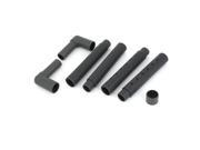 Aquarium Plastic Elbow Raining Straight Pipe Extension Tubes Connector