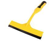 Unique Bargains Car Vehicle Yellow Plastic Nonslip Handle Wiper Window Glass Cleaning Tool