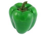 House Decor Photography Props Artificial Faux Fake Bell Pepper Green