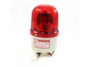 Industrial Signal Tower Red Rotating Flashing Warning Lamp AC 220V 10Watt
