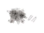 Unique Bargains Window Treatment Stainless Steel 4 Prongs Pinch Pleat Drapes Curtain Hooks 50pcs