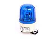 AC 220V 10W Industrial Signal Rotary LED Flash Warning Indicator Light Lamp Blue