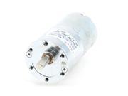 Unique Bargains DC 12V 5RPM Speed 6mm Dia Shaft Electric Gear Box Motor for Robot