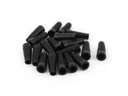 Unique Bargains 20pcs 32mm Long 8 6mm Plug In Strain Relief Cord Boot Protector Wire Sleeve Hose