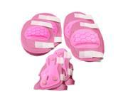 Skating Sports Protective Gear Wrist Guard Elbow Knee Pads Combo For little girls Kids